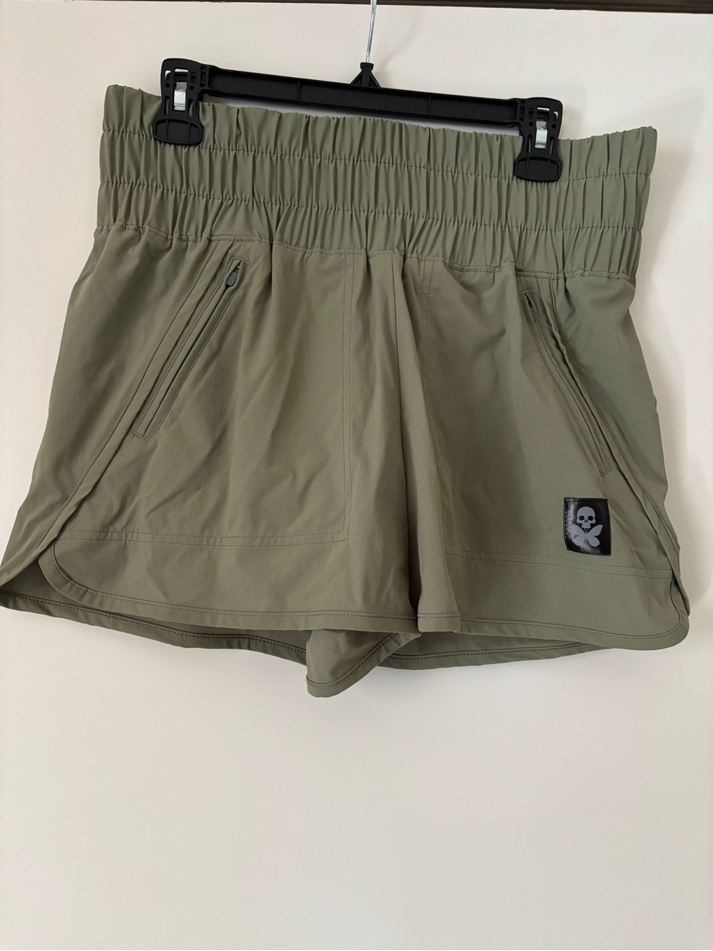 Betty Designs BDLab High Waisted Army Green Women’s Athletic Shorts